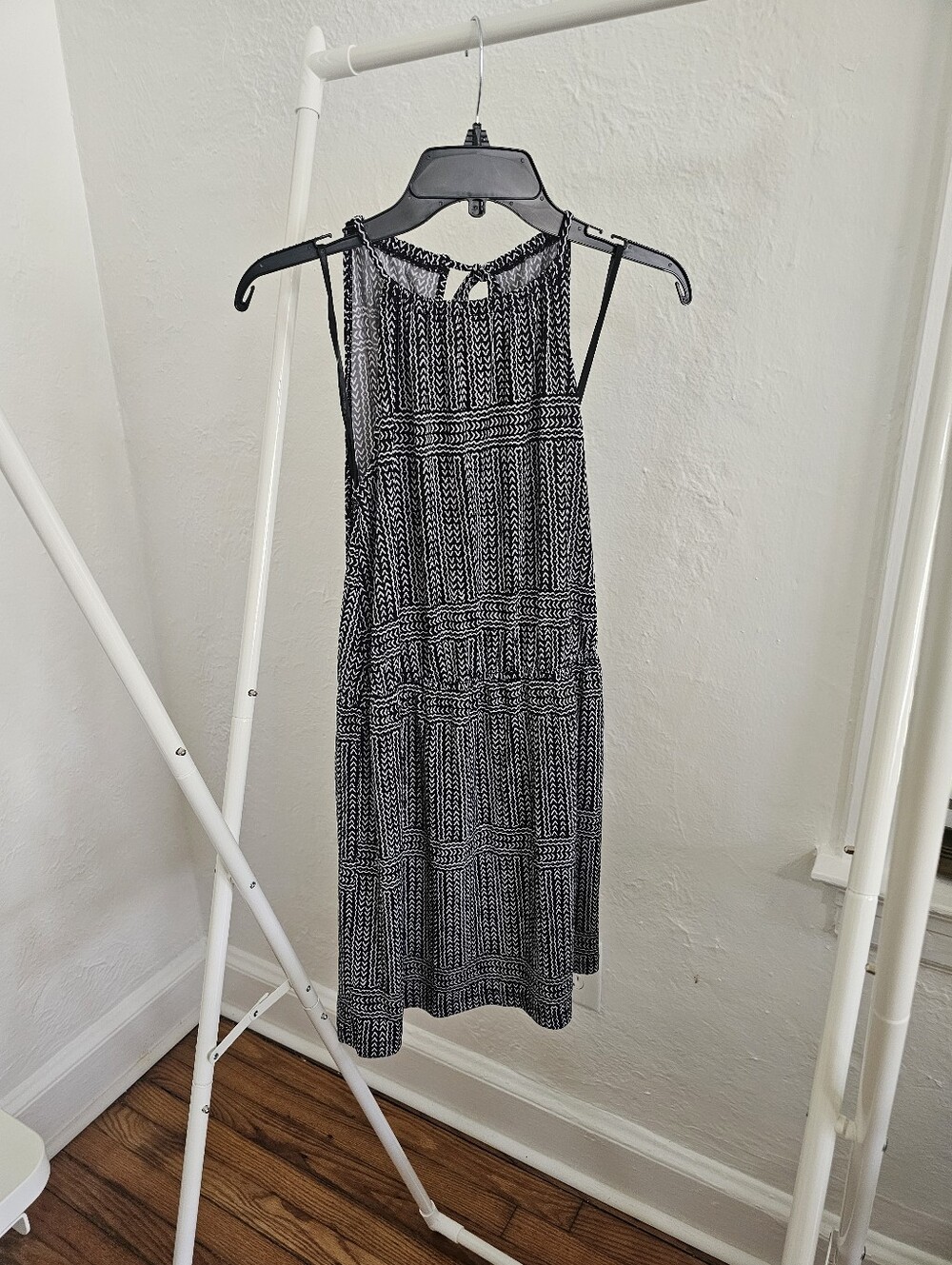 BCBGeneration Black & White Printed Dress